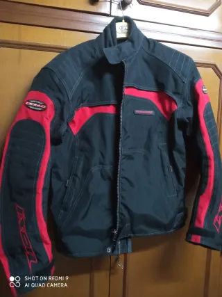 Giubbotto Moto Dainese Nero/Rosso Sportbike