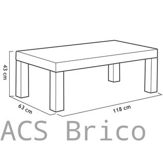 Muebles Jardín Belice Grafito