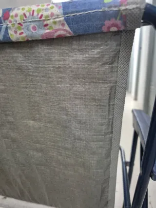 Silla plegable infantil con estampado de búhos