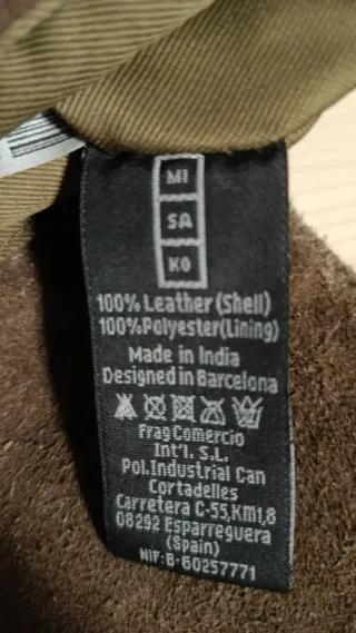 Bolso Misako Cuero Marrón