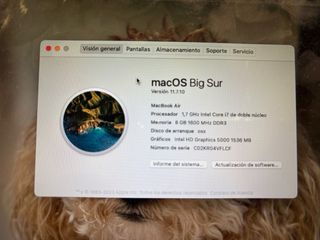 MacBook Air 2016 Intel Core i7 Plata