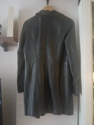 Chaqueta de Piel Zara Talla L Da poca talla