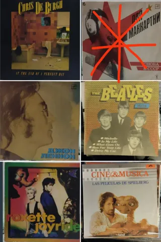 Vinili Rock e Pop Internazionale