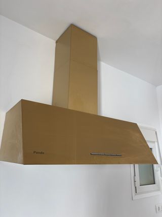 Campana extractora Pando Dorada P-2010