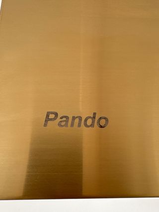 Campana extractora Pando Dorada P-2010