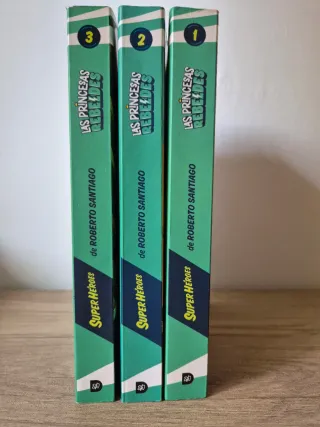 Lote: Las Princesas Rebeldes 1, 2 y 3.