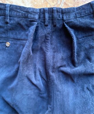 Pantalón de pana azul Dustin