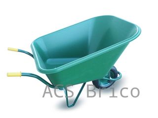 Carretilla 300 Litros Nylon - 1 Rueda