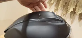 Casco de moto LS2 negro