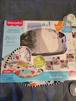 Alfombra de juegos para bebé con piano