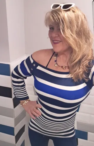 Collar Bimba y Lola azul y dorado