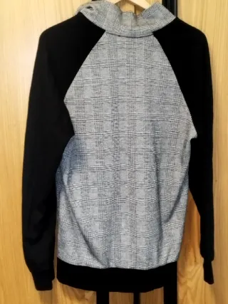 Sudadera Primark cuadros M
