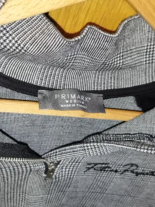 Sudadera Primark cuadros M