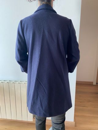 Abrigo Springfield Talla M Azul Marino