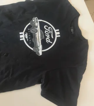 Camiseta Ford Mustang Oficial Negra