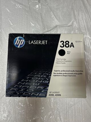 HP LaserJet 38A Cartucho Tinta Negra