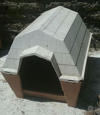 Cuccia casetta xl per cani grandi, plastica spessa