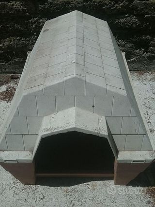 Cuccia casetta xl per cani grandi, plastica spessa