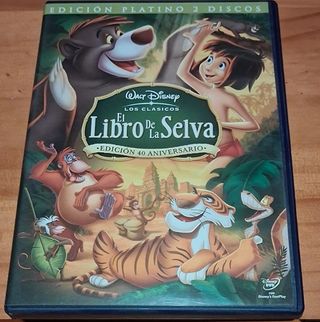 El Libro de la Selva DVD Edición Platino