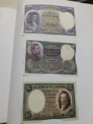 Libro Billetes de la Peseta