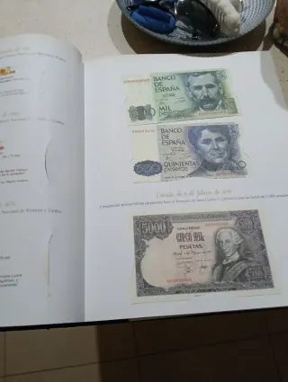 Libro Billetes de la Peseta
