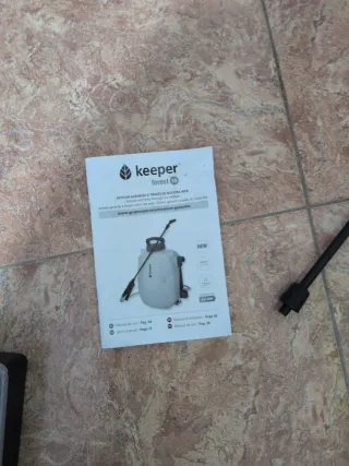 Fumigadora Keeper forest 10L con batería