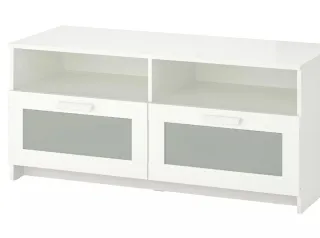 Mueble TV Blanco con Puertas