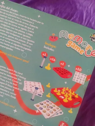 Juego Memory Game X Turnos Sin Abrir