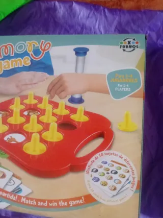 Juego Memory Game X Turnos Sin Abrir