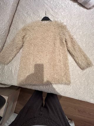 Abrigo pelo sintético GREEN COAST beige Talla S