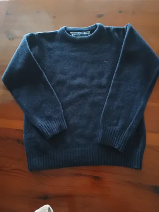 Jersey Tommy Hilfiger niño 7 años azul marino