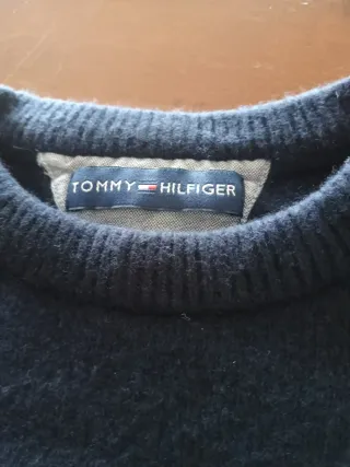Jersey Tommy Hilfiger niño 7 años azul marino
