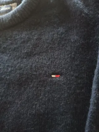 Jersey Tommy Hilfiger niño 7 años azul marino