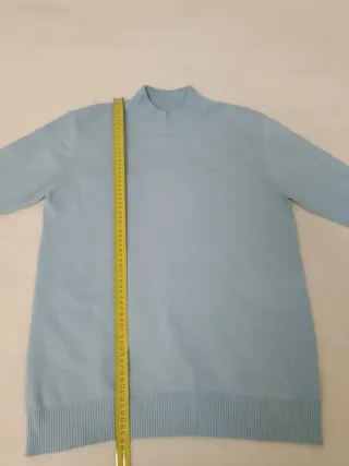 Maglione uomo azzurro taglia L