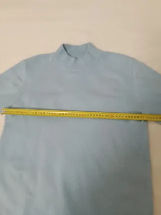 Maglione uomo azzurro taglia L