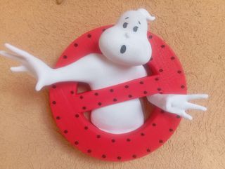 Insegna Ghostbusters 3D