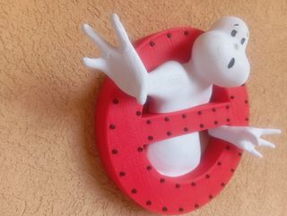 Insegna Ghostbusters 3D