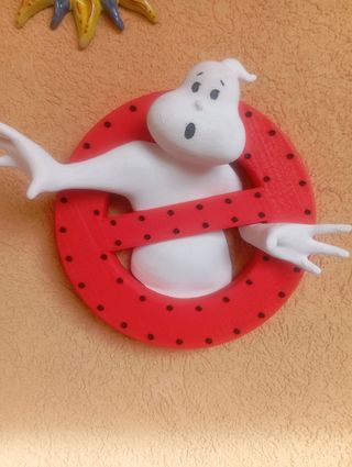 Insegna Ghostbusters 3D