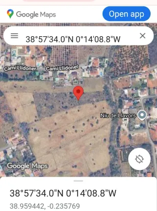 Terreno rústico agrario en Gandía