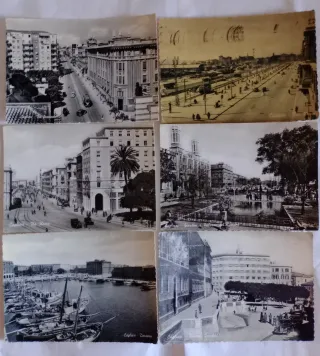 Lotto 6 Cartoline Storiche Cagliari
