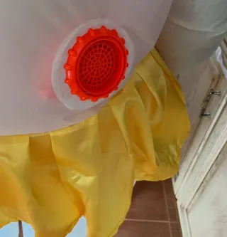 Disfraz inflable bailarina talla única