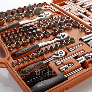 Juego Llaves de Vaso de 1/2", 1/4" y 3/8" - 171 Piezas Alyco 170745