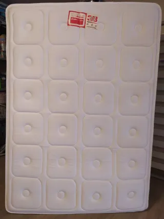 Colchón y base de láminas