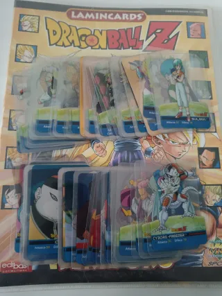 Lote 98 Lamincards Dragon Ball Z