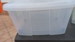 Caja Almacenamiento Plástico Forte N°15 Ruedas