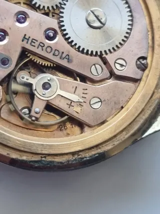 Reloj Herodia Mecánico Vintage jumbo