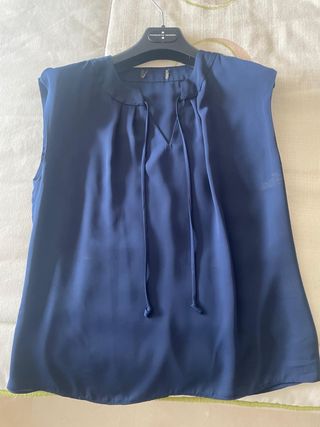 Blusa azul Roberto Verino