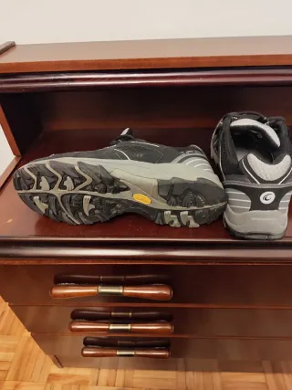 Zapatillas Chiruca Montaña Hombre Negro/Gris