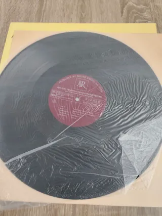 Disco Vinilo Acoustic Research Demonstration Recor