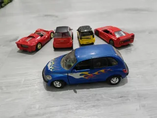 Lote 5 coches de juguete